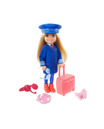 Barbie Lalka Chelsea Kariera Pilotka GTN90 GTN86 MATTEL