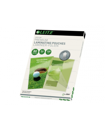 Leitz Folia Laminacyjna A4 80Mic.Leitz Udt/100 Ark. (74780000) nr 1