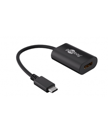 Adapter USB Goobay USB C - HDMI Czarny (38532)