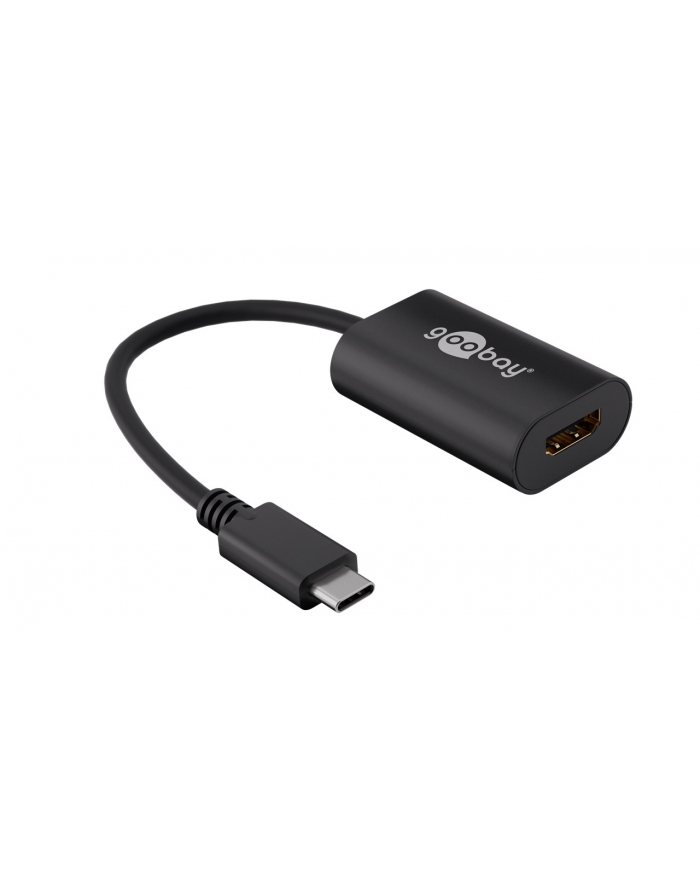 Adapter USB Goobay USB C - HDMI Czarny (38532) główny