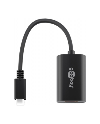 Adapter USB Goobay USB C - HDMI Czarny (38532)