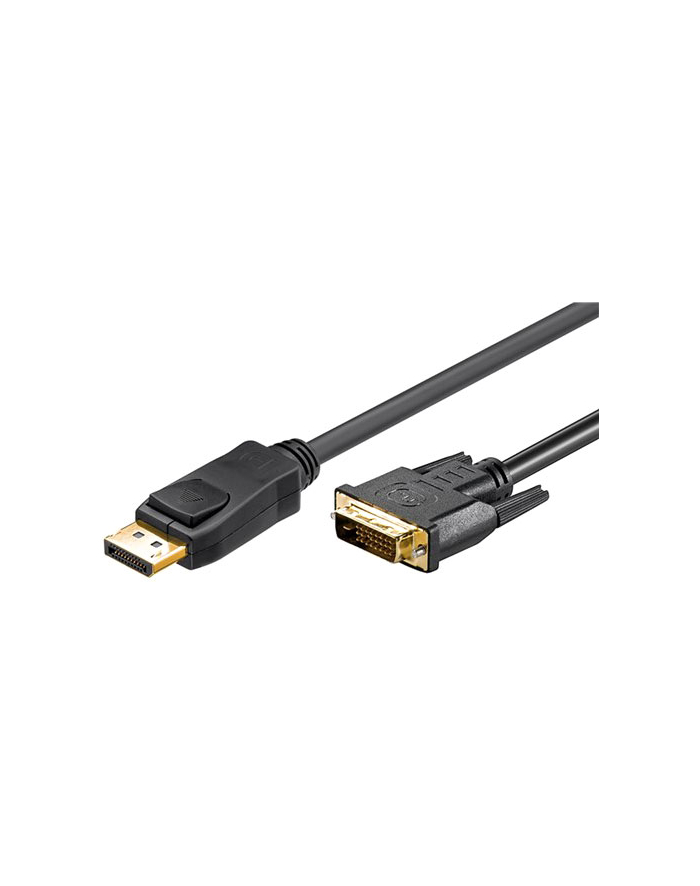 Goobay Kabel DispalyPort 1.1 DisplayPort wtyk, DVI-D (24+1) wtyk 1m (51960) główny