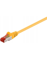 Kabel sieciowy CAT 6 S/FTP AWG 26/7 RJ45 2 m Żółty (40849683015) - nr 1