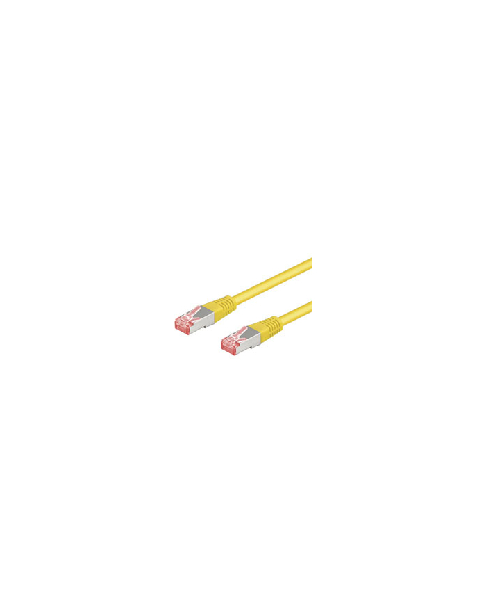 Kabel sieciowy CAT 6 S/FTP AWG 26/7 RJ45 2 m Żółty (40849683015) główny