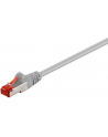 Goobay LAN RJ45 S/FTP cat.6 0,15m Szary (92455) - nr 1
