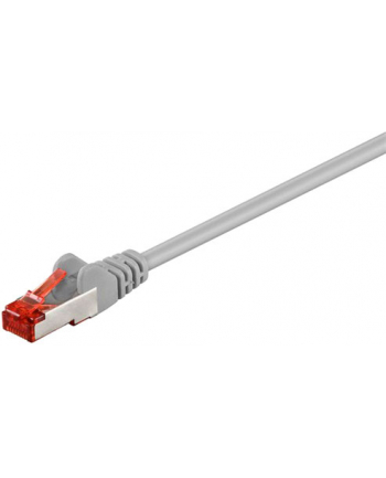 Goobay LAN RJ45 S/FTP cat.6 0,15m Szary (92455)
