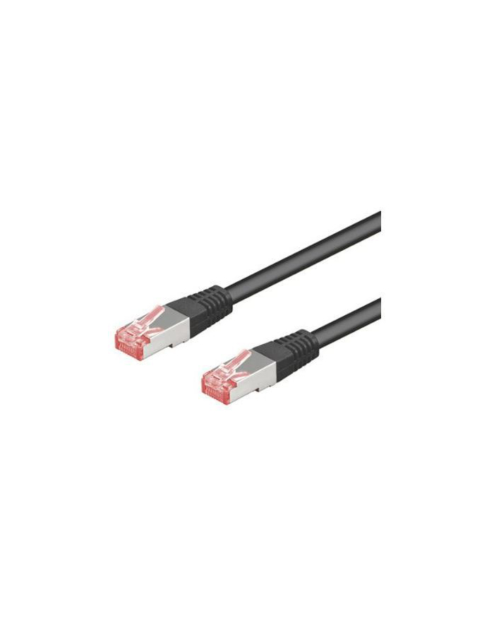 Wentronic Patchcord CAT6 S/FTP 1m Czarny (95478) główny