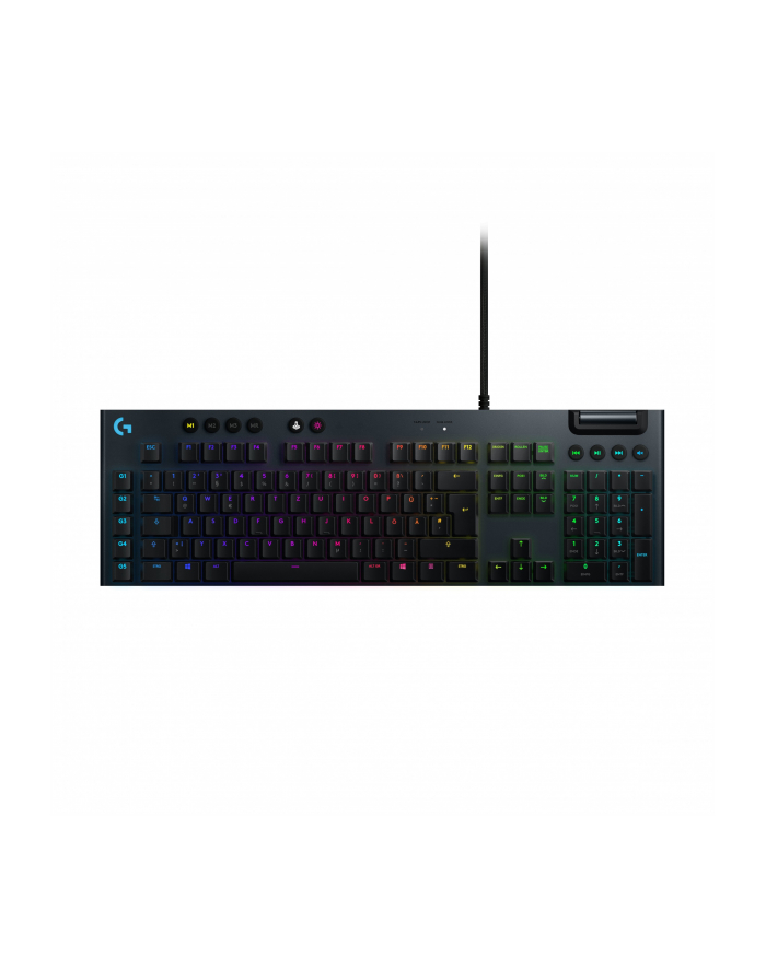 Logitech G815 LIGHTSPEED RGB TACTILE CARBON GER (920-008985) główny