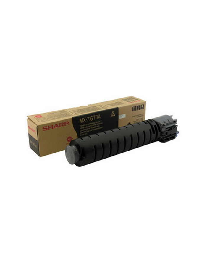 wkład laserowy sharp [MX71GTBA] black oryginaln główny