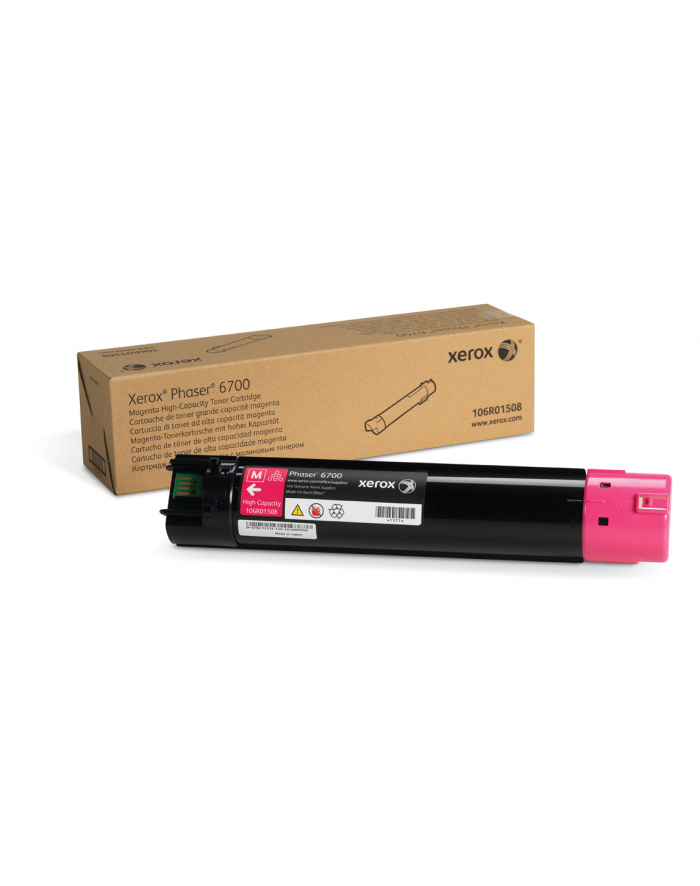 Xerox Magenta High Capacity Toner Cartridge Phaser 6700 (106R01508) główny