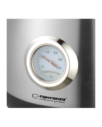 esperanza Czajnik elektryczny z termometrem Thames 1.7L Inox