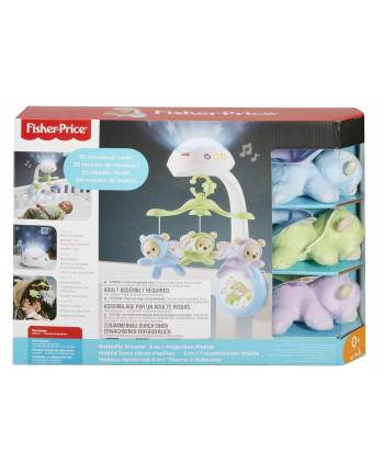 Fisher-Price Karuzela z misiami CDN41 p2 MATTEL