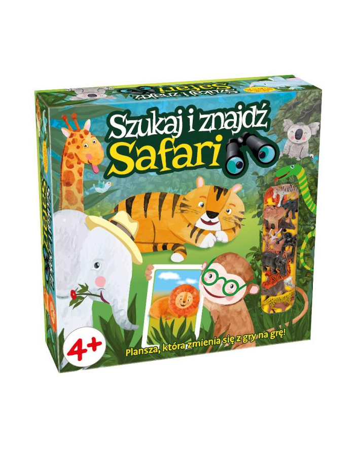 Safari Szukaj i Znajdź gra TACTIC główny