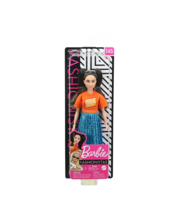 Barbie Lalka Fashionistas 145 GHW59 FBR37 MATTEL
