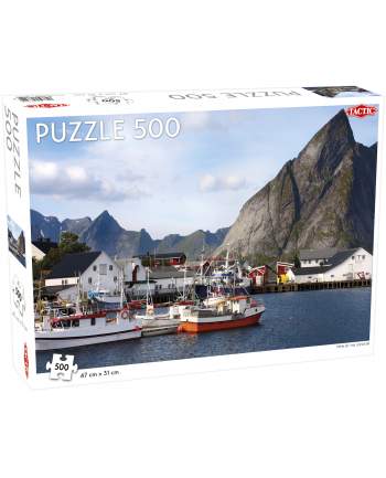 PROMO Puzzle 500el Around the World, Northern Stars:  View of the Lofoten TACTIC