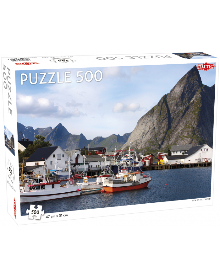 PROMO Puzzle 500el Around the World, Northern Stars:  View of the Lofoten TACTIC główny