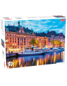 PROMO Puzzle 1000el Around the World, Northern Stars: Stockholm, Old Town Pier TACTIC - nr 1