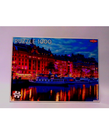 PROMO Puzzle 1000el Around the World, Northern Stars: Stockholm, Old Town Pier TACTIC