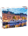 PROMO Puzzle 1000el Around the World, Northern Stars: Stockholm, Old Town Pier TACTIC - nr 3