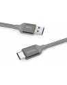 Kabel USB Nevox USB A - USB C 2m szary (1480) - nr 10