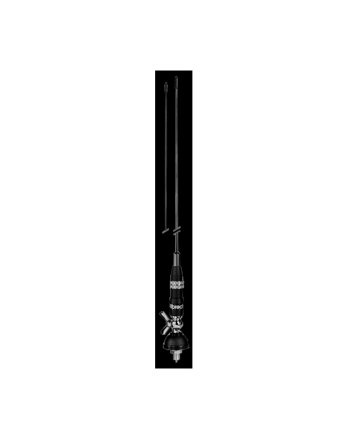 Pni Antena Cb Albrecht Racer 60, 72Cm Kod 67140 Z Kablem W Pakiecie główny