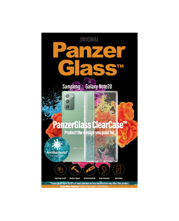 PanzerGlass etui ochronne ClearCase AntiBacterial na telefon Samsung Galaxy Note 2 (00254)