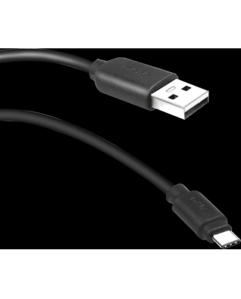 SBS USB typ C Czarny (TECABLEMICROC15K)