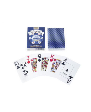trefl kraków Karty do gry Plastik Poker (nowa edycja) 44159 TREFL