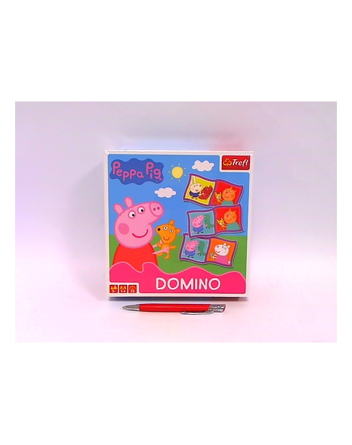 Domino Świnka Peppa gra 02066 Trefl główny