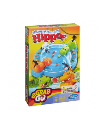 Głodne Hipcie - Hungry Hippos Wersja kieszonkowa B1001 p6 HASBRO