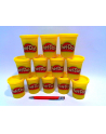 Play-Doh Ciastolina Tuby uzupełniające 12-pak Żółty E4829 p7 HASBRO - nr 2