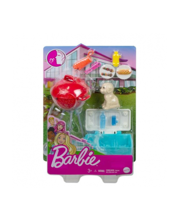 Barbie Minizestaw Świat Barbie akcesoria grillowe GRG76 GRG75 MATTEL