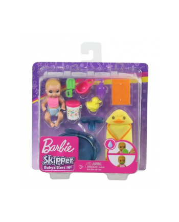 Barbie Dziecko lalka + akcesoria GHV84 GHV83 MATTEL