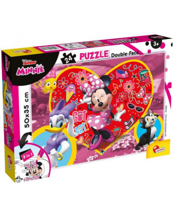 lisciani giochi Puzzle dwustronne 24el Minnie Mouse 73979