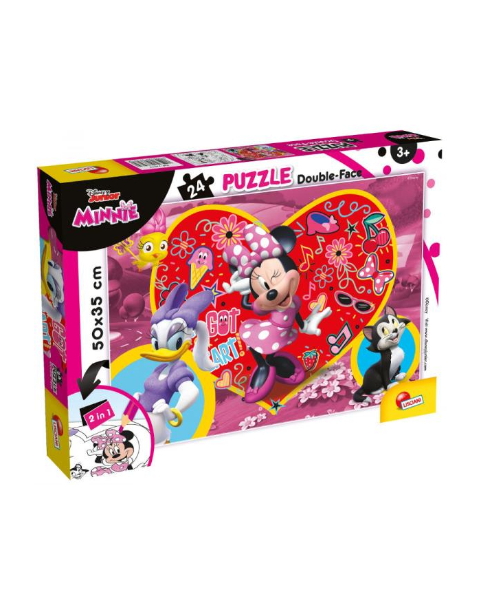 lisciani giochi Puzzle dwustronne 24el Minnie Mouse 73979 główny