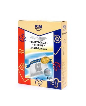 k'm Worek flizelinowy 4 szt.  EP-BAG-micro