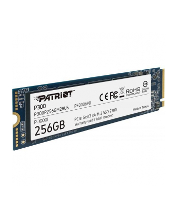 patriot Dysk SSD P300 128GB M.2 PCIe Gen 3 x4 1600/600