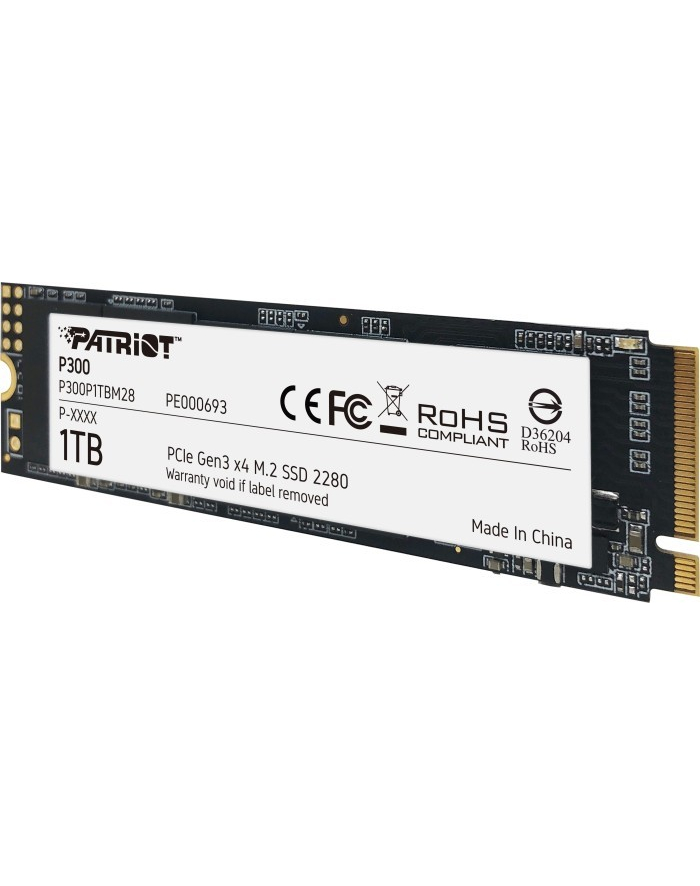 patriot Dysk SSD P300 1TB M.2 PCIe Gen 3 x4 2100/1650 główny