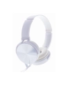 rebeltec Słuchawki stereo z mikrofonem Montana Białe - nr 1