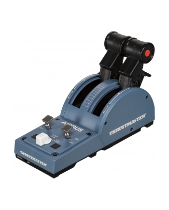 Thrustmaster TCA Quadrant Airbus Edition, thrust lever (blue grey / black)