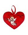 beppe Poduszka serce 20cm z amorkiem 12495 - nr 1