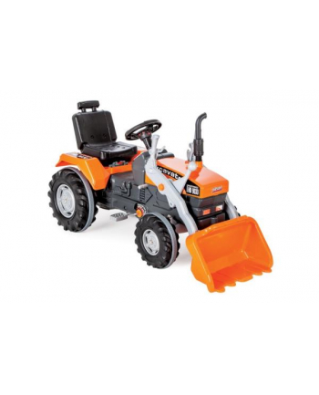 PROMO Traktor na pedały z łyżką pomarańczowy 072970 ARTYK