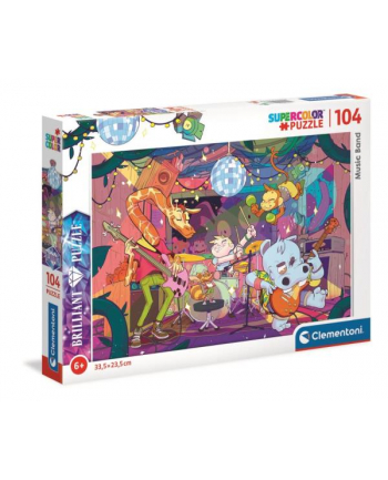 Clementoni Puzzle 104el brilliant Music Band 20177