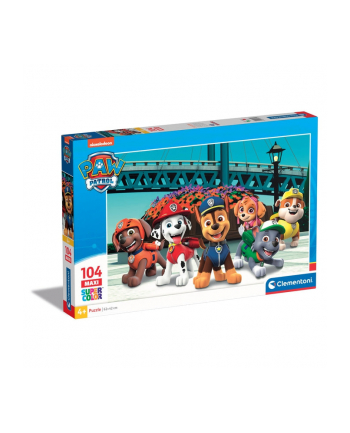 Clementoni Puzzle 104el Maxi Psi Patrol 2. PAW PATROL 23755