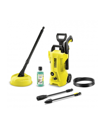 Kärcher high-pressure cleaner K 2 Power Control Home (yellow / black, with dirt blaster and surface cleaner)
