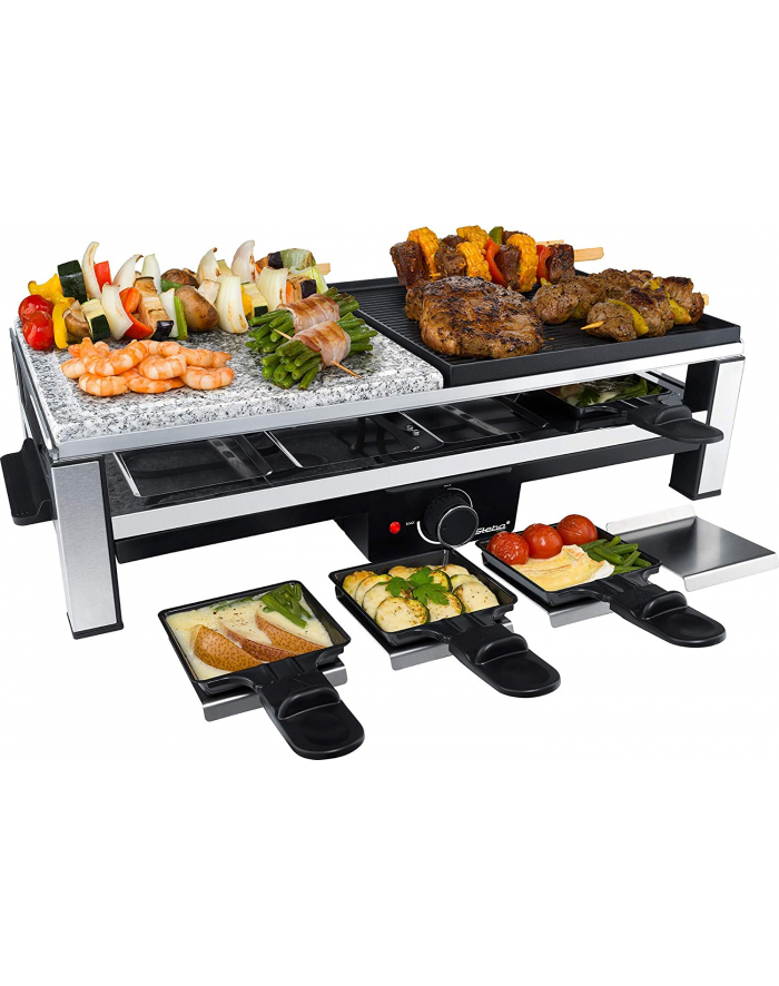 Steba Multi-Raclette RC 108 (stainless steel / black) główny