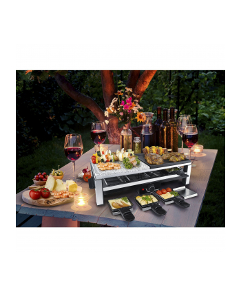 Steba Multi-Raclette RC 108 (stainless steel / black)