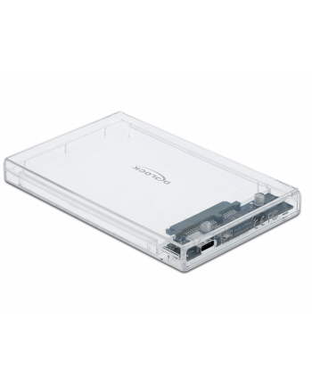DeLOCK external enclosure for 2.5 ''SATA HDD / SSD with USB Type-C socket, drive housing
