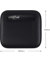 Crucial X6 Portable SSD 1 TB, External SSD (black, USB-C 3.2 (10 Gbit / s)) - nr 11