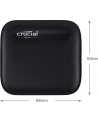 Crucial X6 Portable SSD 1 TB, External SSD (black, USB-C 3.2 (10 Gbit / s)) - nr 4